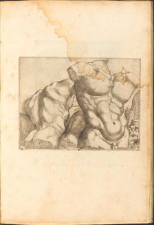 Print from Drawing Book, c. 1610/1620. Creator: Luca Ciamberlano.