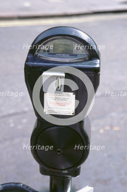 Parking Meter 1998. Artist: Unknown.