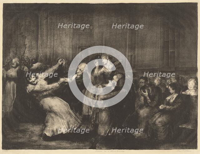 Dance in a Madhouse, 1917. Creator: George Wesley Bellows.