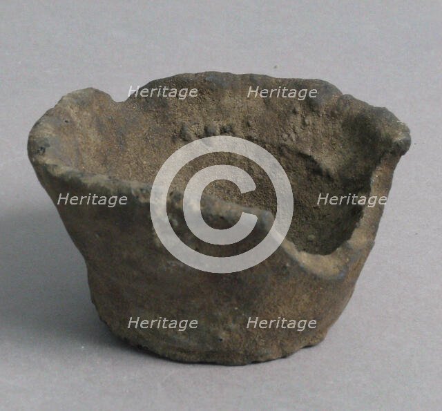 Dish, Coptic, 4th-7th century. Creator: Unknown.