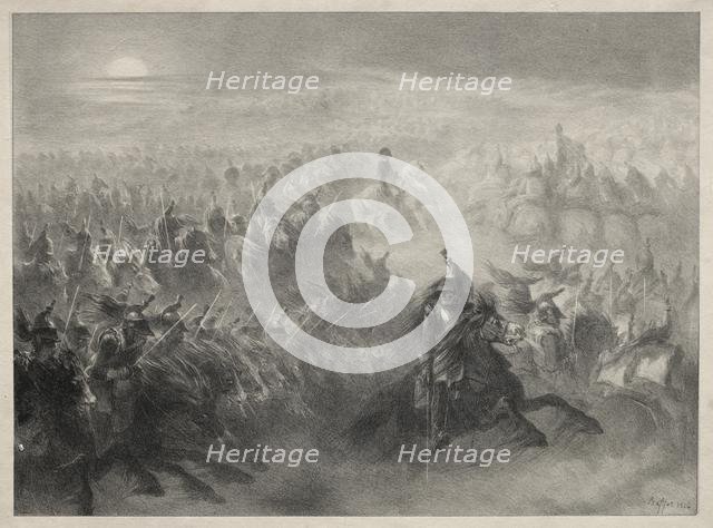 Review at Night, 1816. Creator: Auguste Raffet (French, 1804-1860).