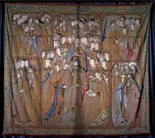 The Triumph of the Mother of God' series of fifteenth century Flemish tapestries. Cloth II 'The A…