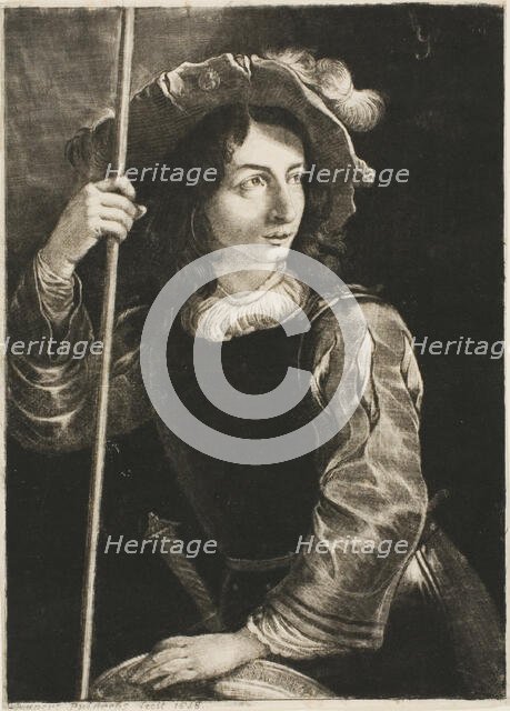 Standard Bearer, 1658. Creator: Prince Rupert.