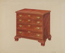 Chest of Drawers, c. 1937. Creator: Francis Law Durand.