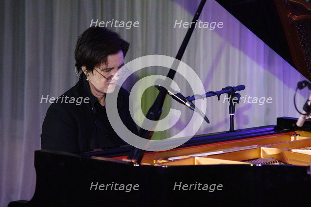 Patricia Barber, Watermill Jazz Club, Dorking, Surrey, April 11, 2017. Artist: Brian O'Connor.