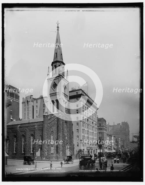 Marble Collegiate Church, New York, c1901. Creator: Unknown.