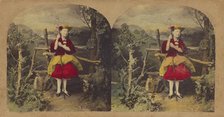 Little Bo-Peep Has lost her sheep, etc., about 1865. Creator: London Stereoscopic & Photographic Co.