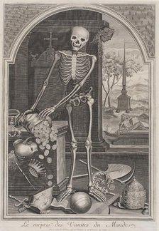 Death with Worldly Vanities, 1700/1720. Creator: Unknown.