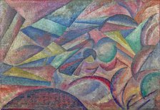 Cosmos, 1910. Creator: Bogomazov, Alexander Konstantinovich (1880-1930).