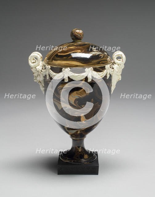 Vase, Burslem, c. 1770. Creator: Wedgwood.