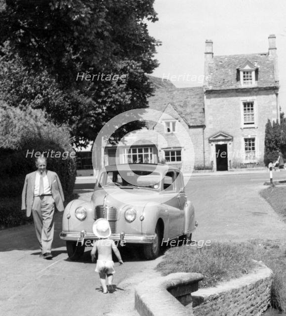 1949 Austin A70 Hampshire. Creator: Unknown.