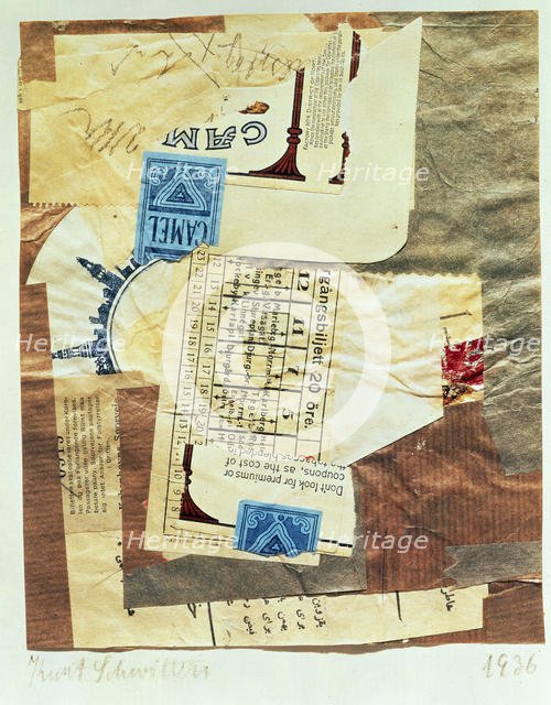 Camel, 1936. Creator: Schwitters, Kurt (1887-1948).