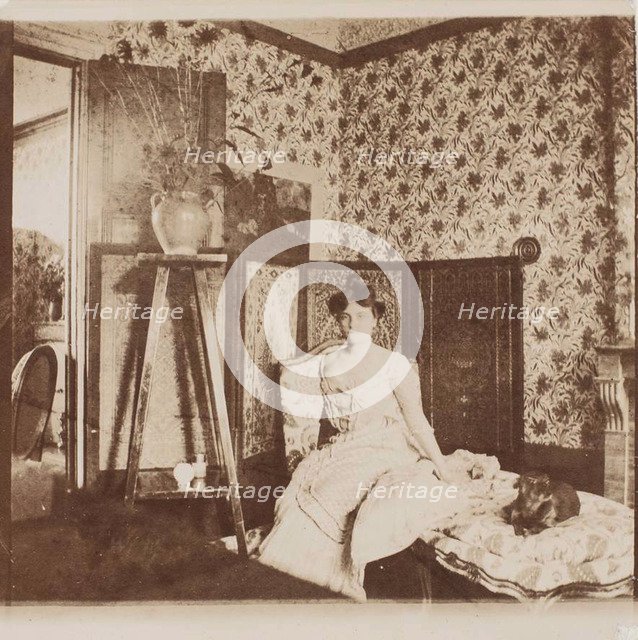 Misia Natanson. Artist: Vuillard, Édouard (1868-1940)