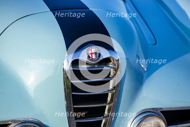 1955 Alfa Romeo 1900 SZ coupe Zagato. Creator: Unknown.