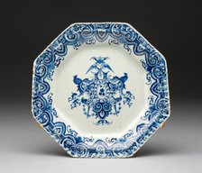 Plate, France, 19th or 20th century. Creator: Delftware.