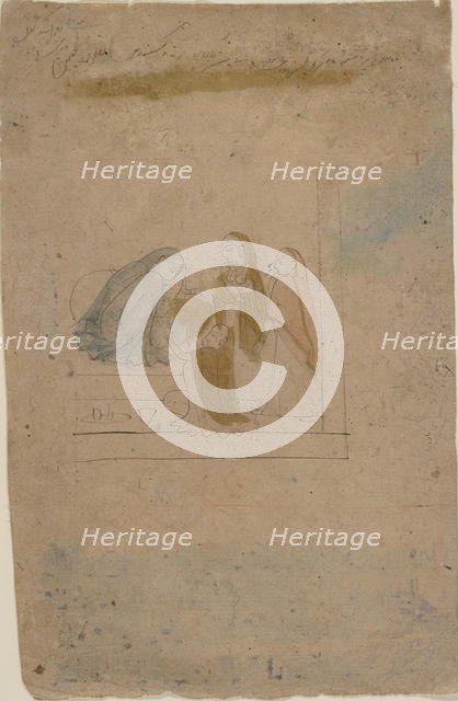 A Lady with Attendants, ca. 1775-80. Creator: Nainsukh.