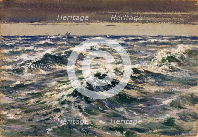 The Open Sea, 1904. Creator: William Henry Holmes.