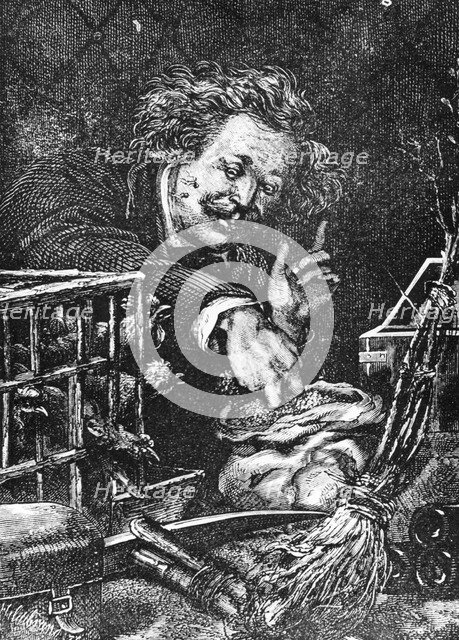 Jules Verne (1828-1905), Autour de la Lune, 1865. Artist: Unknown