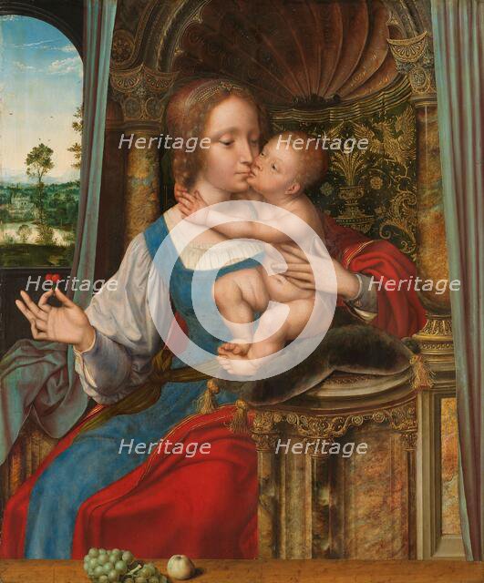 Virgin and Child, c.1525-c.1530. Creator: Workshop of Quinten Metsys.