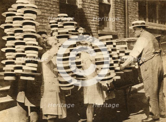 'Straw hats return to favour', 1930, (1933).  Creator: Unknown.