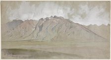 The Ruby Range, Nevada, 1879. Creator: Thomas Moran (American, 1837-1926).