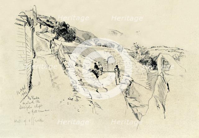 'On the Mount of Olives, Where The Disciples Slept During the Agony in the Garden', 1902. Creator: John Fulleylove.