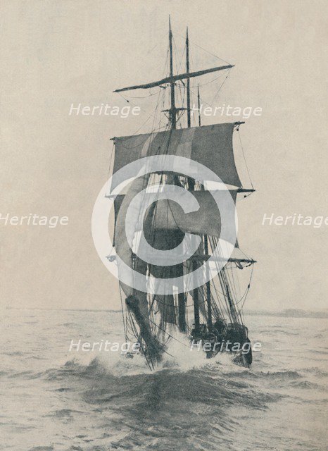 'S.V. Hilda', 1937. Artist: Unknown.