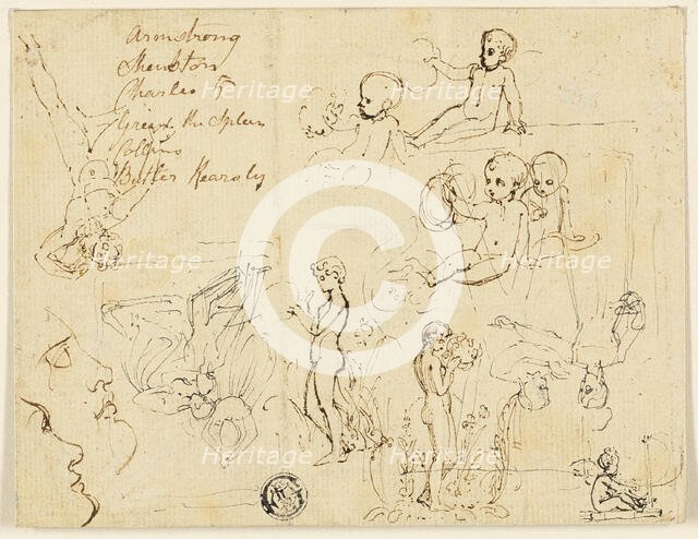 Sketches for Samuel Rogers' Poetry, n.d. Creator: Thomas Stothard.