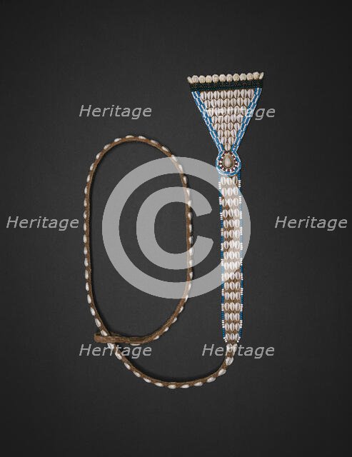 Pendant Belt (Nkody Mupaap), Democratic Republic of the Congo, 19th century. Creator: Unknown.
