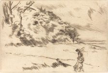 Speke Shore, c. 1875. Creator: James Abbott McNeill Whistler.