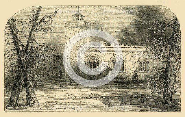 'The Church of St. Peter on Tower Green', c1872. Creator: Unknown.