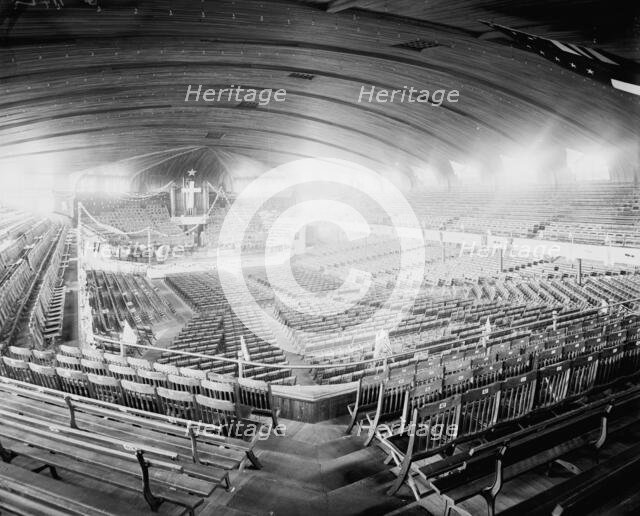 Interior of auditorium, Ocean Grove, N.J., between 1900 and 1910. Creator: Unknown.