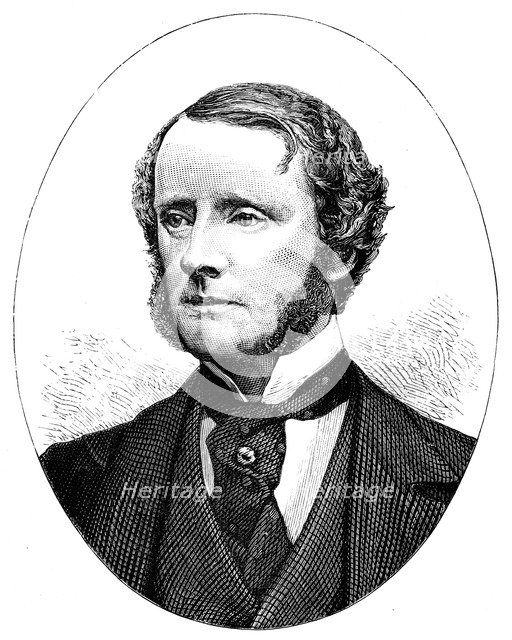 Chichester Samuel Parkinson-Fortescue (1823-1898), British politician. Artist: Unknown