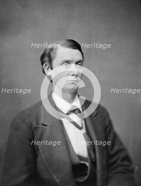 Samuel Dickinson Burchard of Wisconsin, between 1865 and 1880. Creator: Unknown.