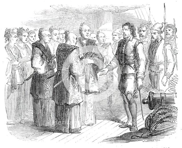 The first Englishman in Japan, 1860. Creator: Unknown.