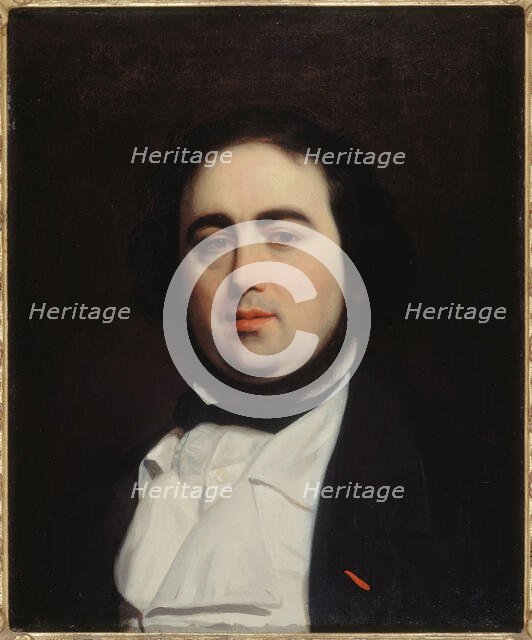 Portrait of Jules Janin (1804-1874), writer and critic, c1839. Creator: Charles-Emile-Callande de Champmartin.
