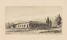 Aguirre House (Santa Barbara), c. 1880. Creator: Henry Chapman Ford.