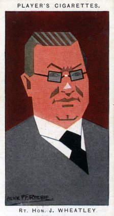 John Wheatley, Scottish politician, 1926.Artist: Alick P F Ritchie