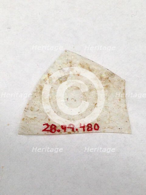 Fragment, European or Middle Eastern, ca. 1150-ca. 1250. Creator: Unknown.