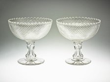 Pair of Compotes, 1851/57. Creator: Unknown.