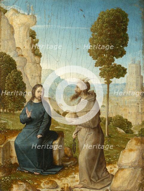 The Temptation of Christ, c. 1500/1504. Creator: Juan de Flandes, the Elder.