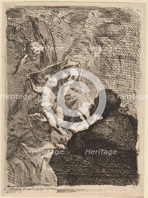 The Rest on the Flight into Egypt, 1721. Creator: Paul Troger.