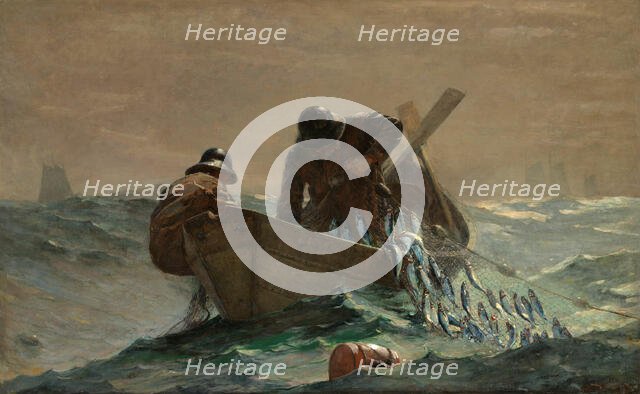 The Herring Net, 1885. Creator: Winslow Homer.
