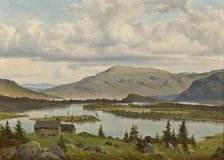 Saggat Swamp Kvikkjokk, 1861. Creator: Per Daniel Holm.