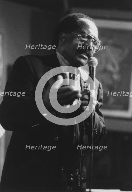Jimmy Witherspoon, Corn Exchange, Cambridge, 1992. Creator: Brian Foskett.