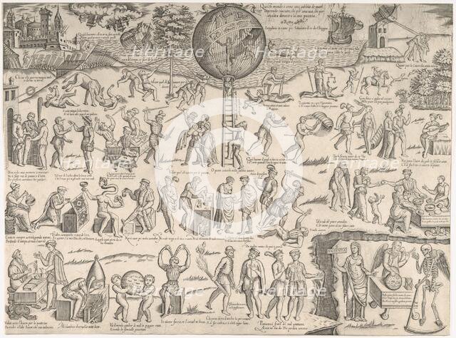 The Cage of Fools (La gabbia de' matti), 1557-63. Creator: Sebastiano di Re.