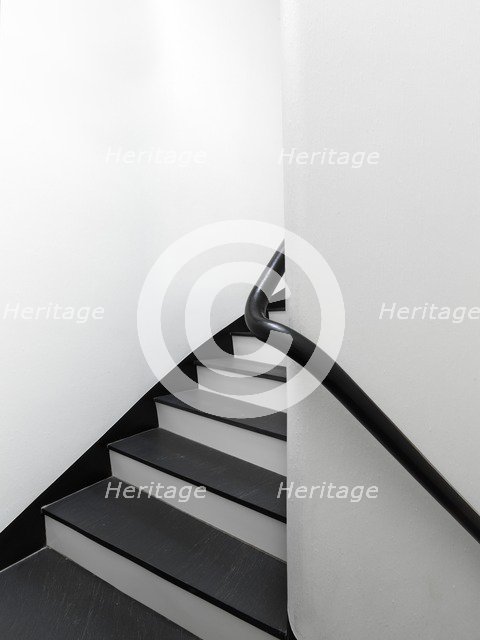 Staircase, Blackheath Park, Blackheath, Greenwich, London, 2018. Creator: James O Davies.