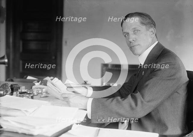 Piez, Charles. V.P. Einer, Fleet Carpn. [sic], 1917. Creator: Harris & Ewing.