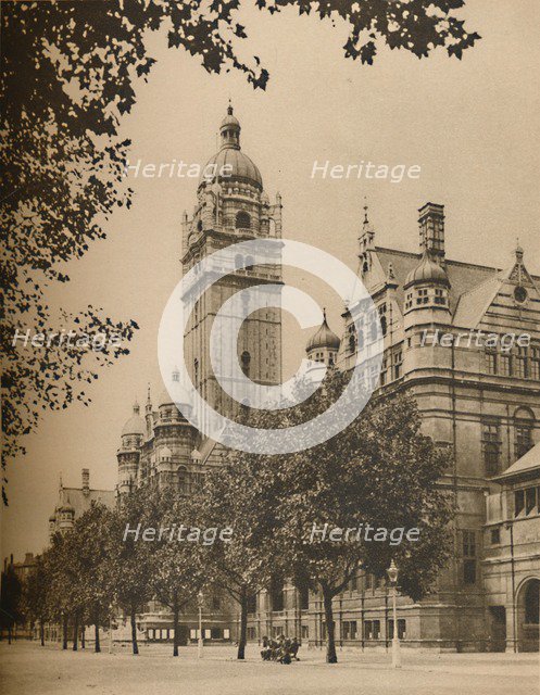 'Where London University Shares Quarters With The Imperial Institute', c1935. Creator: Donald McLeish.