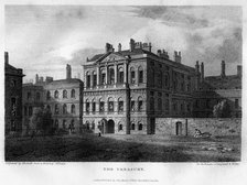 The Treasury, Westminster, London, 1814.Artist: Woolnoth